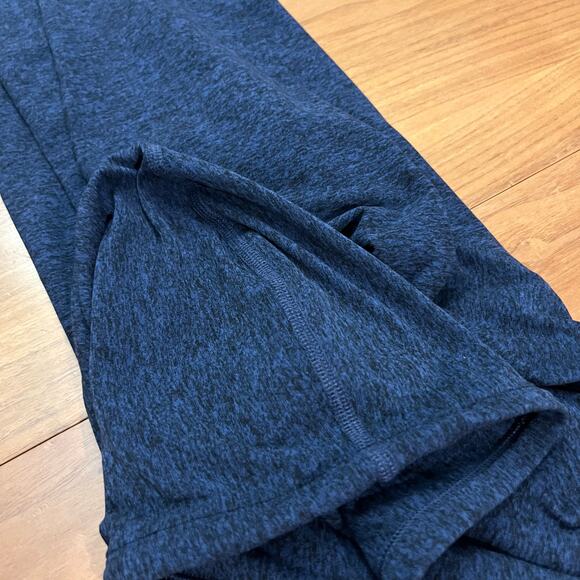 Outdoor Voices Hoodie Soft Cloud Knit Navy Thumb Holes Kangaroo Pocket Popover - Picture 6 of 13